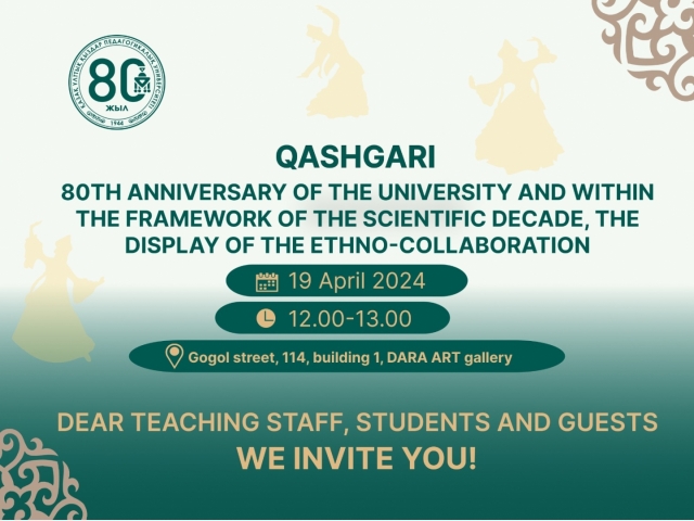 Dear teaching staff, students and guests!