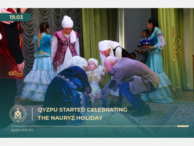 QyzPU started celebrating the Nauryz holiday