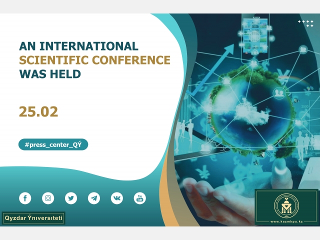 An international scientific conference was held
