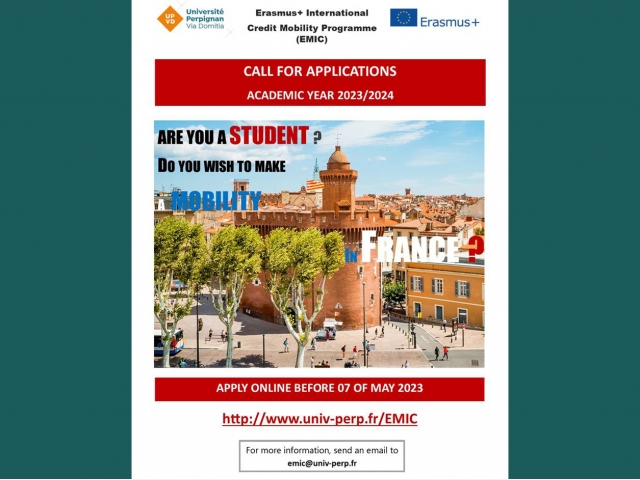 Dear students and academic staf