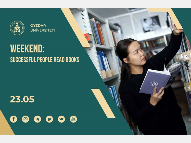 WEEKEND: Successful people read books