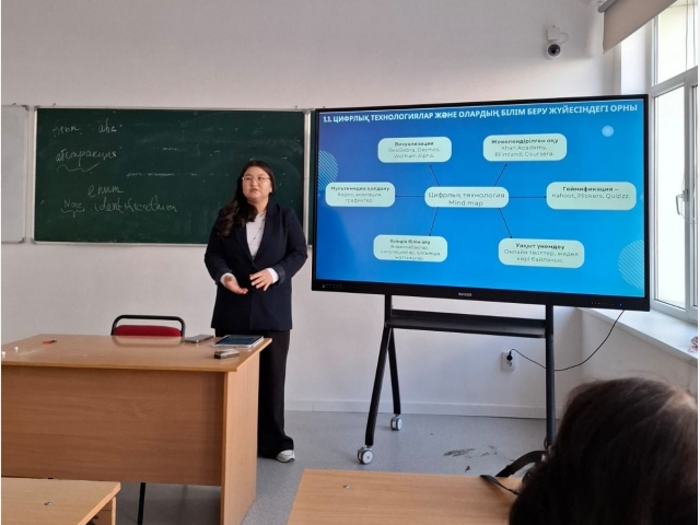 QyzPU Student Wins 1st Place at National Research Competition