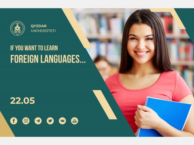 If you want to learn foreign languages...
