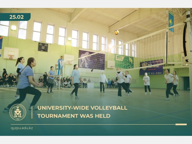 University-wide volleyball tournament was held (PHOTO)